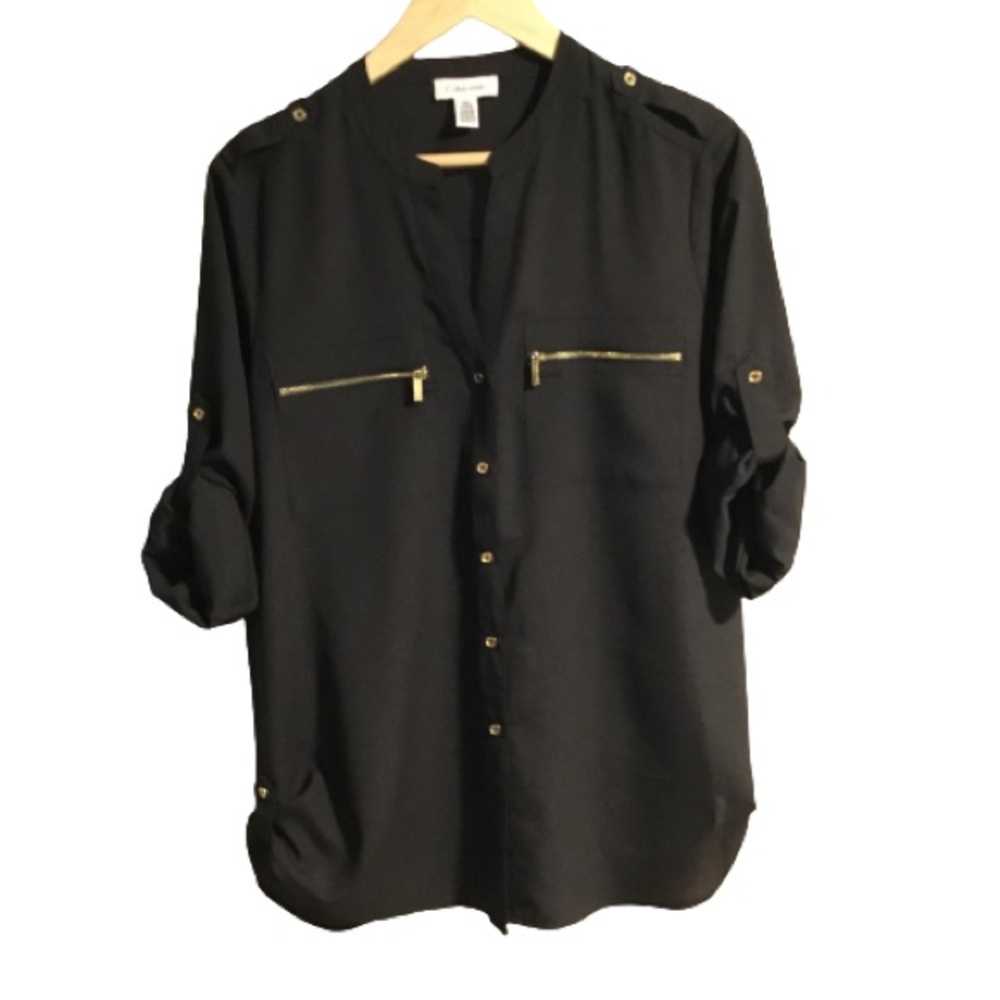 Calvin Klein Black Blouse